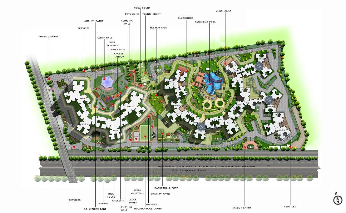 Purva Park Hill Master Plan