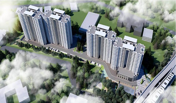 Price of apartments in Purva Park Hill